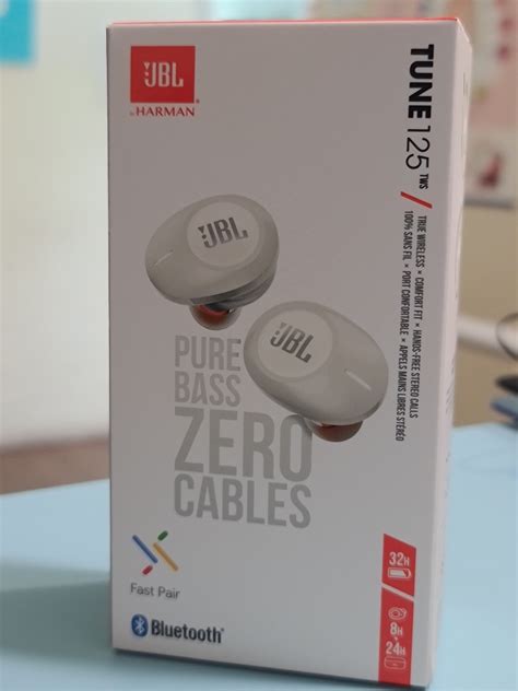 JBL PURE BASS ZERO CABLES 125 tws, Audio, Earphones on Carousell