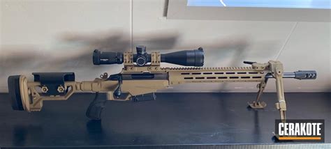 308 Tikka T3x Tac A1 Rifle Done In Coyote Tan Cerakote