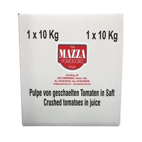 Мякоть томатов ТМ Mazza 10кг купить в Киеве, Украине с доставкой - VOVA