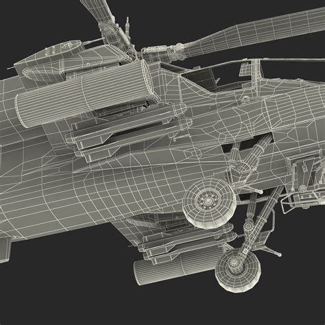 Boeing Ah 64 Apache Rigged 3d Max