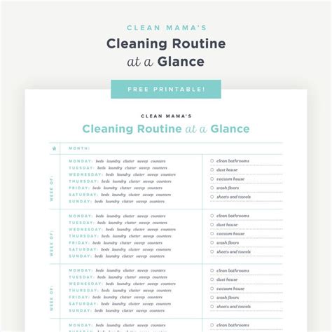 Cleanmama Net Printables