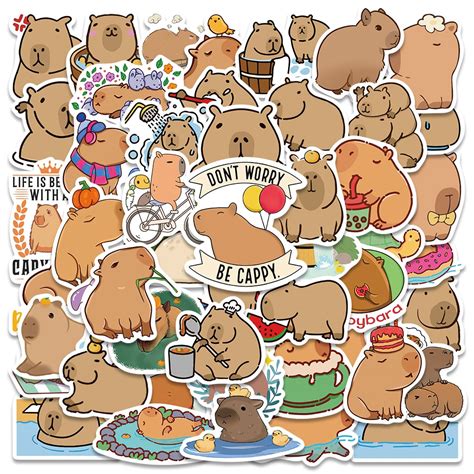 Capybara Sticker Packs