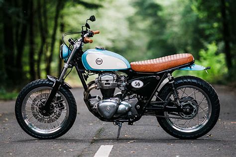 LONG-TERM YEARN. A Timeless Kawasaki W650 From Germany’s Schlachtwerk ...