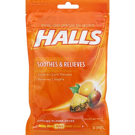 Halls Cough Drops Tropical Fruit Hot Sex Picture