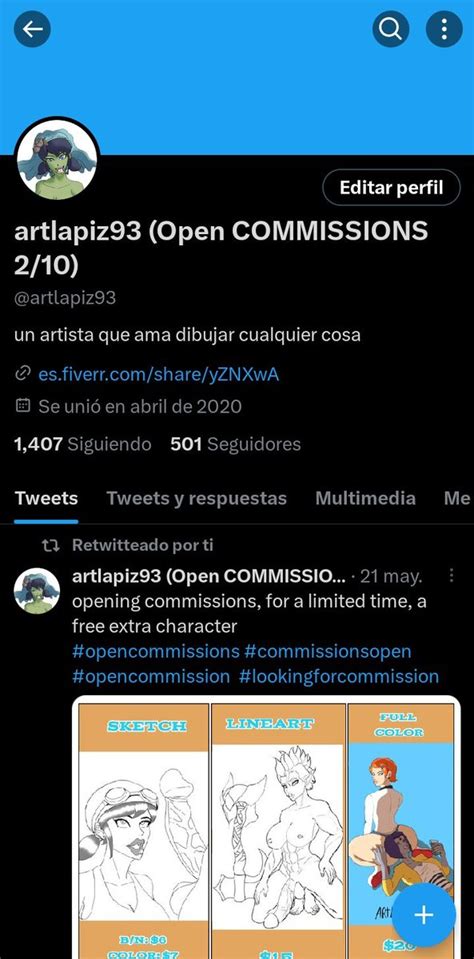 Artlapiz Open Commissions On Twitter Llegamos A Los