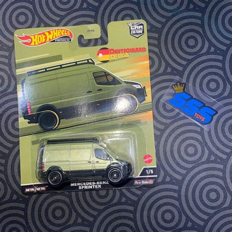 Mercedes Benz Sprinter Tourer HOT WHEELS PREMIUM Deutschland Design Shopee Malaysia