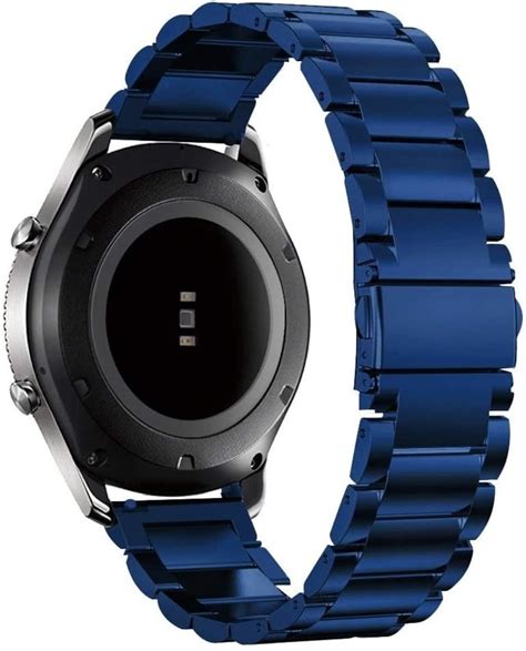 Samsung Galaxy Watch Classic Mm Stahlarmband Blau