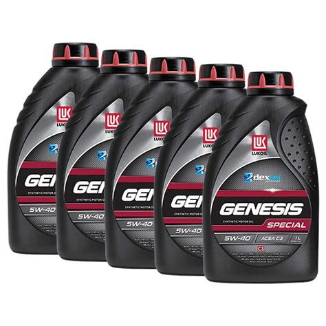 Motoröl Öl Lukoil Genesis Special C3 SAE 5W-40 5X1 Liter im MVH S, 35,99