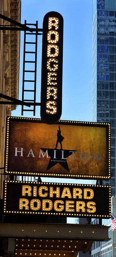 Hamilton play at Richard Rodgers Theatre Photograph by Bruce Beck ...