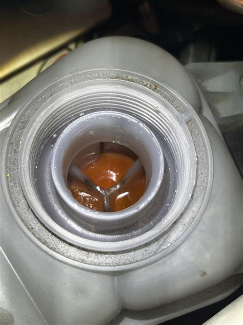 Oil In Coolant Reservoir