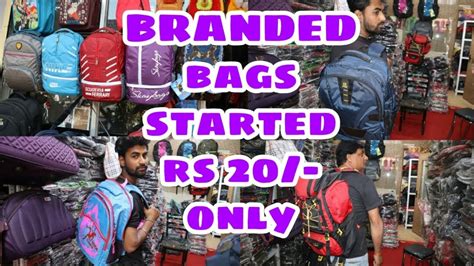 Branded Bags Wholesale Market Mumbai My New Lifestyle Youtube