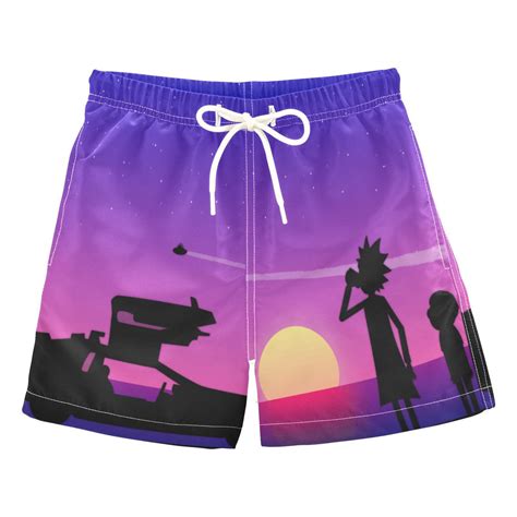 Colorful Rick And Morty Swimsuit | Alien Shopping