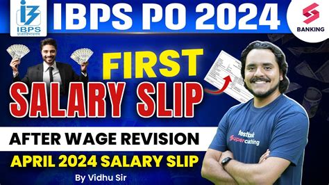 Ibps Po Salary Slip After Wage Revision Ibps Po Latest Salary