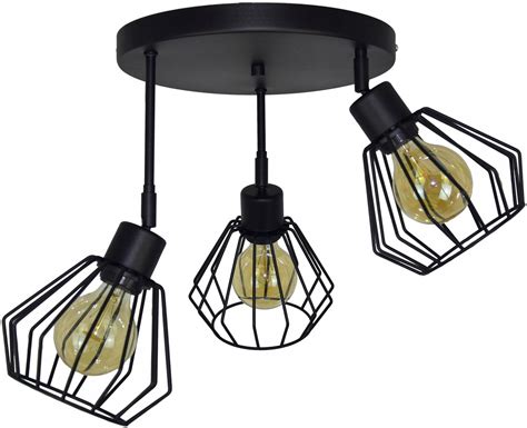 Nowoczesna Lampa Loft Diament Brylant Sufitowa Wisz Ca Plafon Ruchoma