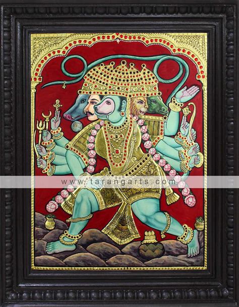 Hanuman Tanjore Paintings Tanjore Painting Hanuman Painting