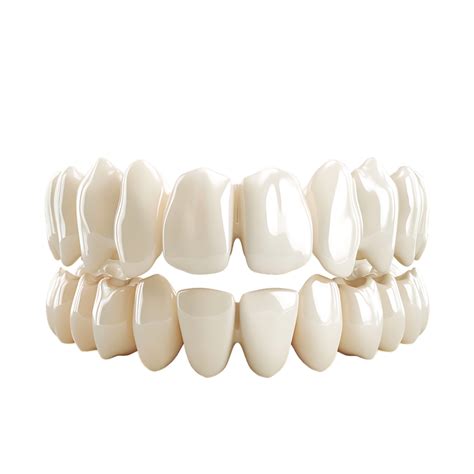 Teeth on white isolated over transparent background 48415432 PNG