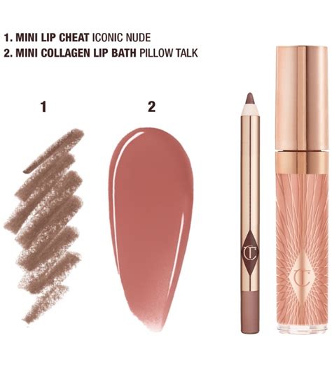 Glossy Nude Pink Lip Duo Набор для макияжа губ купить в интернет магазине BEAUTY AGENT