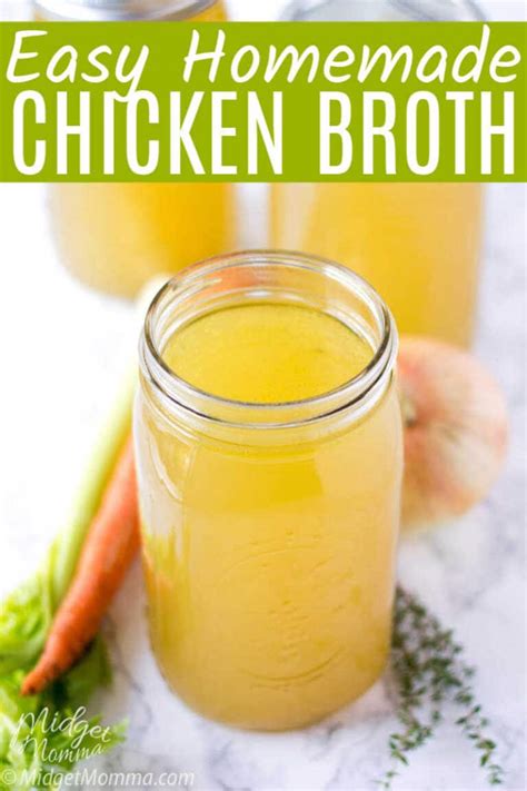 Homemade Chicken Broth Recipe