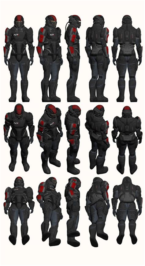 Mass Effect Male Onyx N7 Armour Heavy By Troodon80 On Deviantart