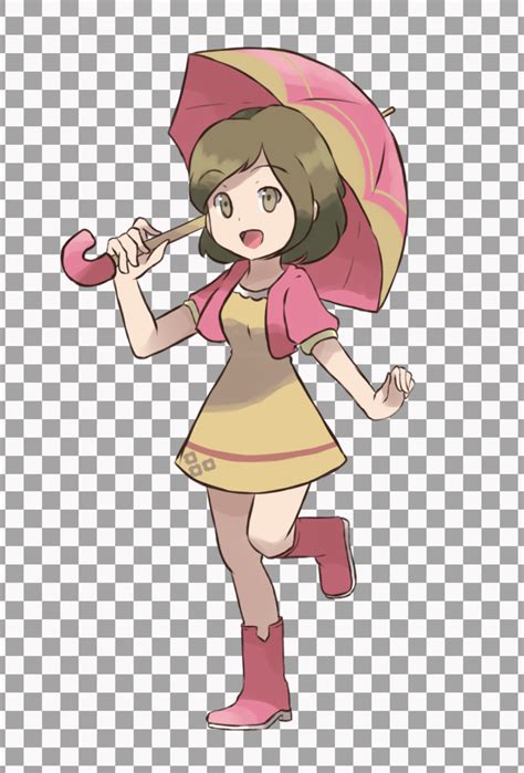 Pokemon Diamond Pearl Remake Parasol Lady By Chocomiru02 On Deviantart