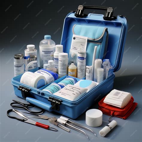 Premium Photo | Emergency medical kit