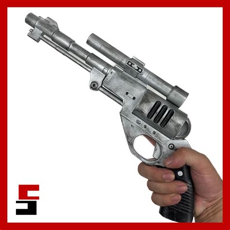 3D file DE-10 Blaster Pistol Star Wars Replica Prop 🔫 ・3D print object ...