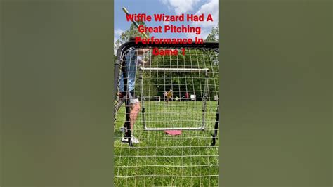 Wiffle Wizard Pitches Great In Game 1 For Pwl Wiffleball Trending Sports Viral Wiffleball