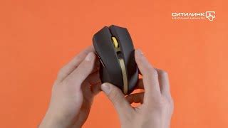 Мышь Oklick 495MW, беспроводная, USB, черный и золотистый - купить в ...