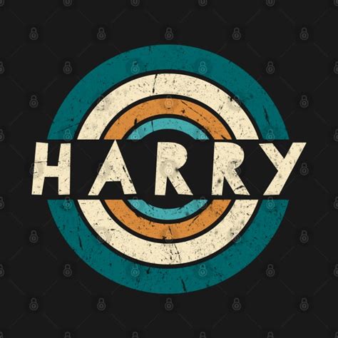 Graphic Harry Pounds Name Distressed Birthday Vintage Styles Harry