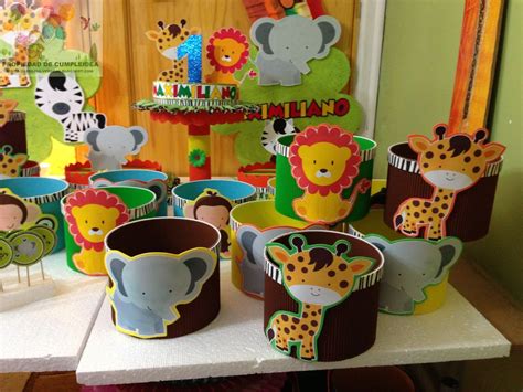 DECORACIONES INFANTILES Selva Safari Theme Birthday Safari Birthday