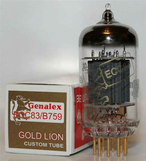 1 X Genalex Gold Lion 12AX7 ECC83 B759 Tube Brand New In Box Reverb