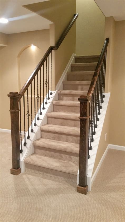 How To Make A Railing For Basement Stairs Railings Design Resources