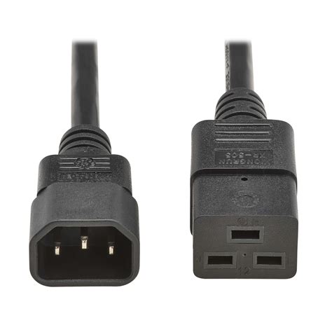 C14 to C19 Computer Power Cable, 10A, H05VV-F, 2M | Eaton