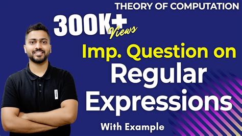 Lec Important Question On Regular Expressions For All Competitive