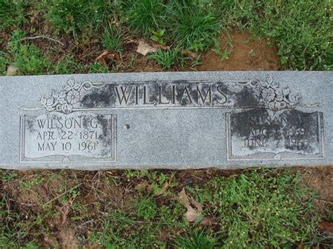 Susan Bell Cassell Williams 1869 1965 Memorial Find A Grave