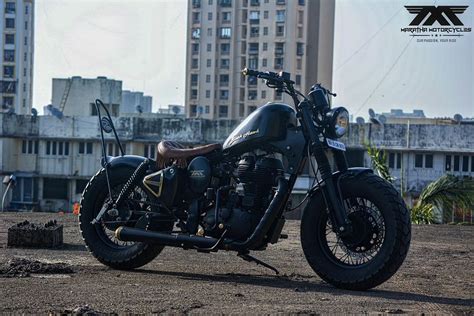 Maratha Motorcycles Black Hawk RE Classic 500 Modified MOTOAUTO