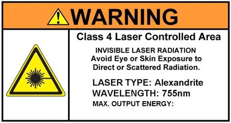 Laser Danger Signs