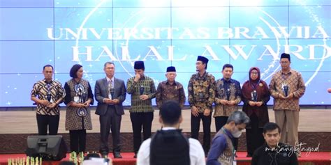 Dorong Ekosistem Halal Wapres Resmikan UB Halal Metric Dan UB Halal