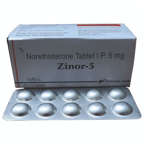 Norethisterone Tablets Ip 5 Mg Packaging Type Alu Aliu Pack At Rs 65box In Sas Nagar