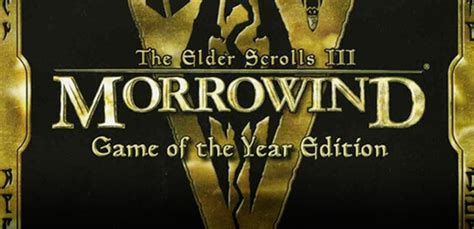 The Elder Scrolls Iii Morrowind Game Of The Year Edition Gog Gog