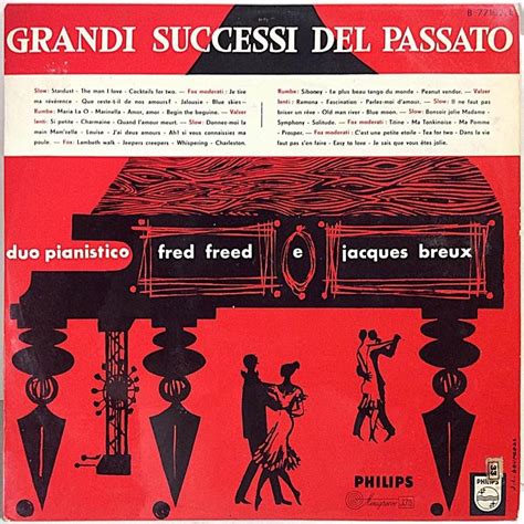 Fred Freed E Jacques Breux Grandi Successi Del Passato K Ytetty Lp