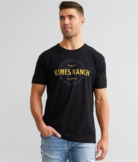 Kimes Ranch Signage T-Shirt - Men's T-Shirts in Black | Buckle