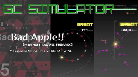 Gcsimulator Bad Apple Feat Nomico Hyper Rave Remix V Youtube