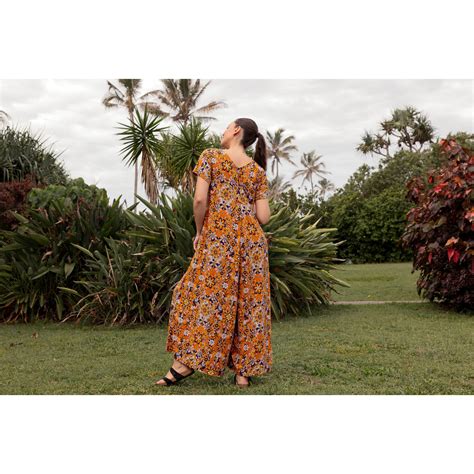 JUMPSUIT HS100LP099 HARLOW GOLDEN ECLIPSE Naked Gypsy