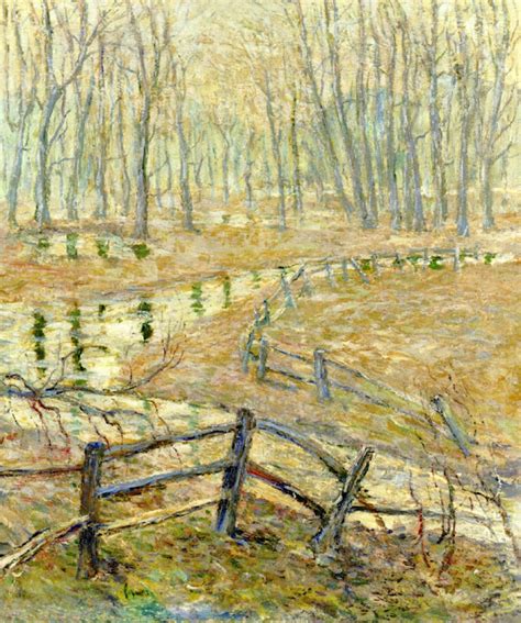 Reproducciones De Arte Paisaje Con Corriente De Ernest Lawson