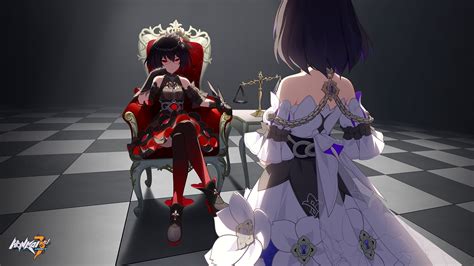 Seele Vollerei Seele And Seele Vollerei Honkai And More Danbooru