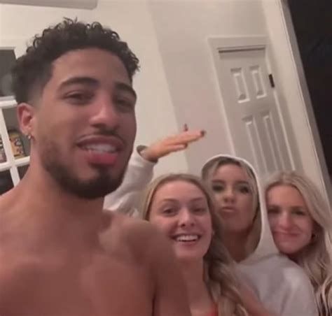 Semi Naked NBA Star With Three Women Salutes 50 Cent In 4am Video