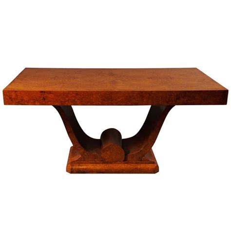 Art Deco Dining Table Brazilian Rosewood Veneer At 1stdibs