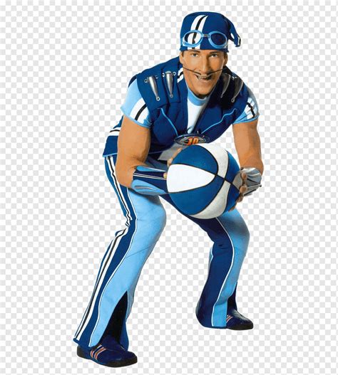 Sportacus Pegando Uma Bola Desenhos Animados Cidade Pregui Osa Png