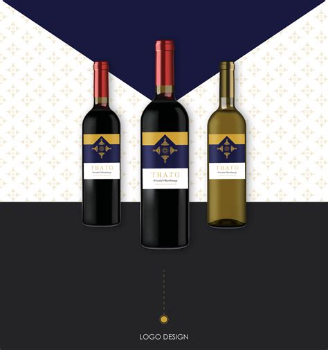 BRANDING Thato Wine On Behance